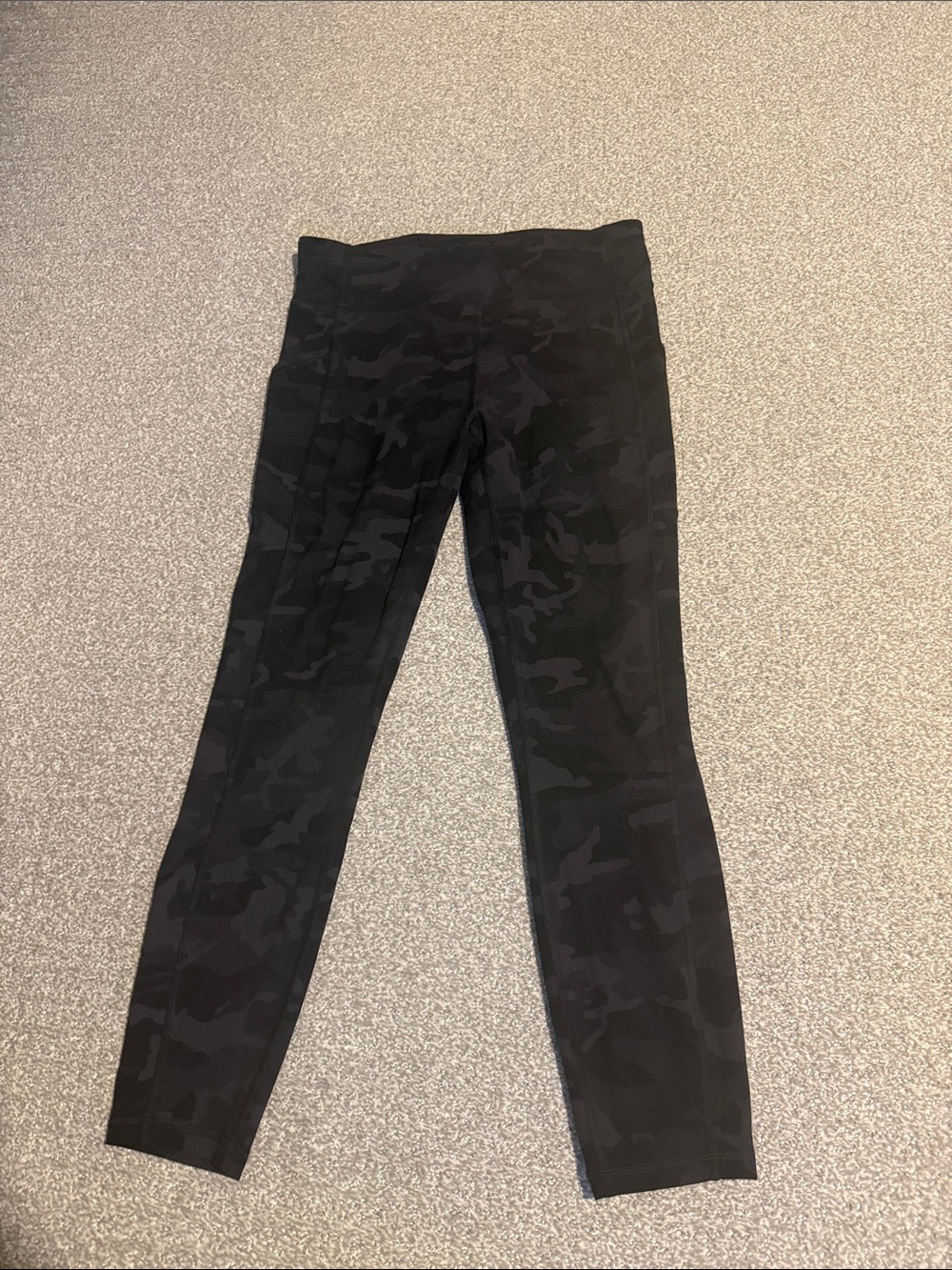 lululemon athletica Black Camouflage Leggings
